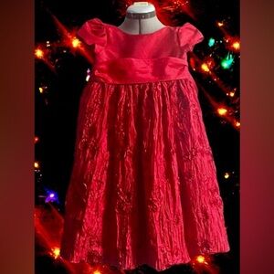 Cinderella brand, textured Christmas dress
Sz 5